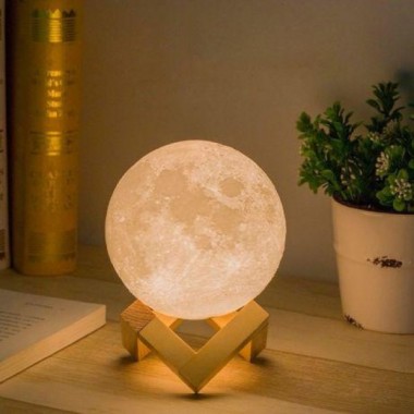 Ночник светильник детский Луна 3D AVVS tech Moon Lamp i5.9