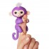 Интерактивная обезьянка fingerlings happy monkey Фиолетовый (W78)