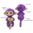 Интерактивная обезьянка fingerlings happy monkey Фиолетовый (W78)
