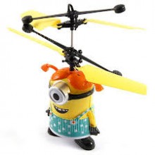 Игрушка летающий миньон NEVV Flying Minion, миньон девочка Yellow (2015) 