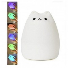 Ночной светильник LED Силиконовый Котик UTM