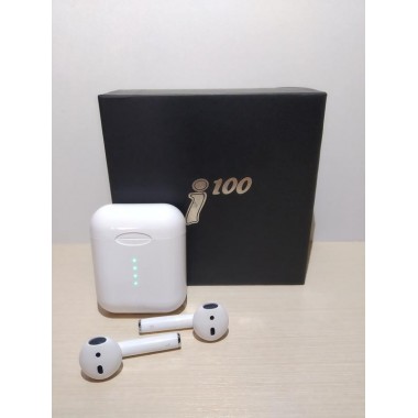 Беспроводные сенсорные наушники AirPods i100 с боксом для зарядки