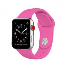 Ремешок для Apple Watch Silicone Band 42 mm Barbie Pink