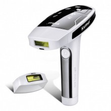 Портативный лазерный эпилятор (фотоэпилятор) Kemei KM 6812 для лица и тела 