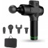 Портативный ручной массажер для тела Fascial Gun Мышечный Black