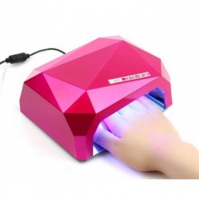 УФО гибридная лампа для сушки геля Кристалл для ногтей 36W CCFL+LED Diamond Pink