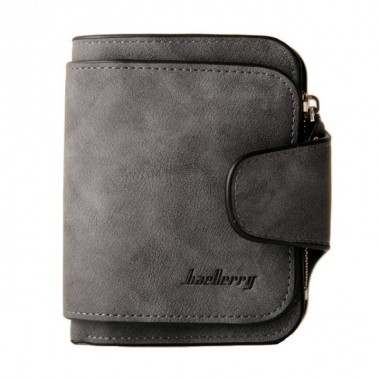 Кошелек клатч замшевый Женский Baellerry Forever Mini Dark Grey