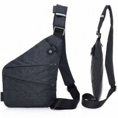 Мужская водонепроницаемая  сумка Cross Body Black