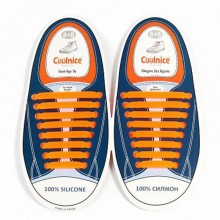 Силиконовые шнурки Coolnice Orange
