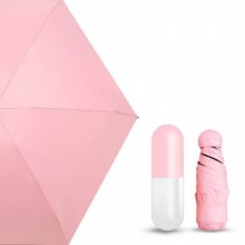 Мини-зонт в капсуле Capsule Umbrella Розовый