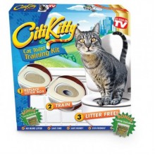 Набор для приучения кошки к унитазу CitiKitty туалет для кота
