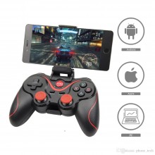 Беспроводной геймпад джойстик Terios T3 Pro Bluetooth с креплением для телефона