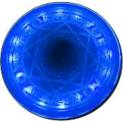Беспроводная зарядка NEVV Octagram Magical синий Design BLUE (2019)