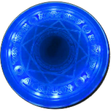 Беспроводная зарядка NEVV Octagram Magical синий Design BLUE (2019)