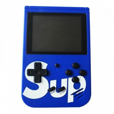 Портативная приставка Retro FC Game Box Sup dendy 400in1 Blue