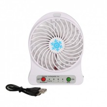Вентилятор мини Переносной портативный Portable Fan Mini Белый  