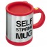Чашка кружка-мешалка Self Stirring Mug 350 мл RED (2019)