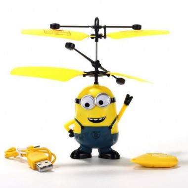Миньон Летающая игрушка Airset Flying Minion, миньон мальчик Yellow (2015)