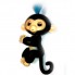 Интерактивная обезьянка fingerlings happy monkey Черный (W78)