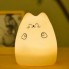 Ночник силиконовый 3DTOYSLAMP Котик с язычком 16 цветов Пульт ДУ Регулировка яркости