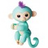 Интерактивная обезьянка fingerlings happy monkey Бирюзовый (W78)